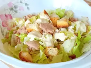 Най-вкусната домашна салата Цезар