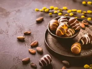 Домашни шоколадови яйца за Великден