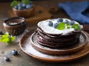 Домашни шоколадови палачинки за 15 минути