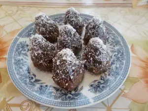 Скалички със сладко от малини