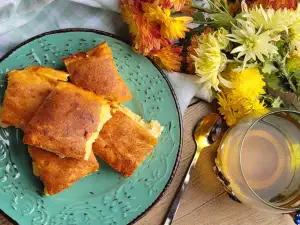 Солен кекс с царевично брашно