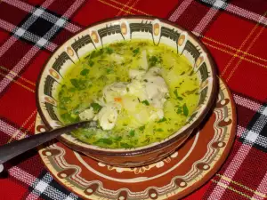 Супа от домашна кокошка