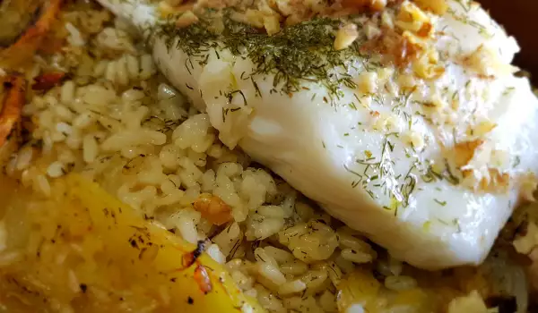 Треска с картофи и ориз