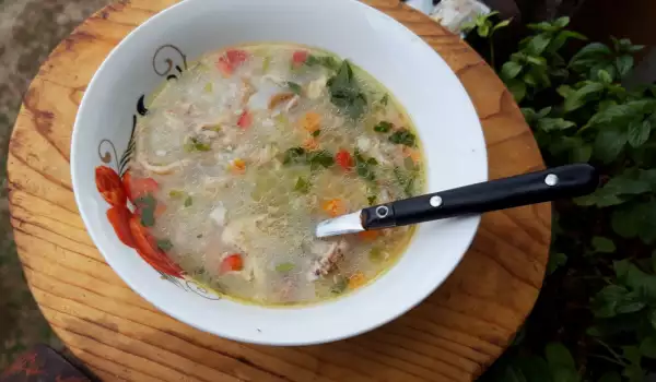 Бистра заешка супа