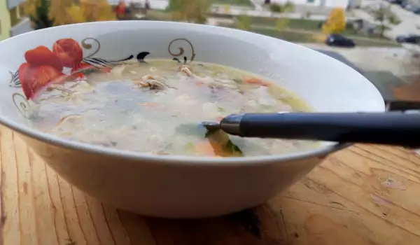 Бистра заешка супа