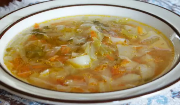 Супа от прясно зеле