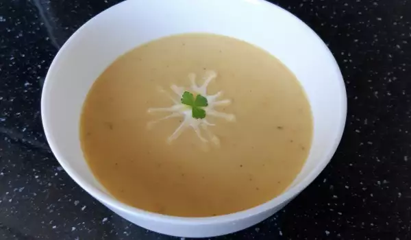 Чеснова супа със сметана