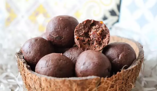 Домашни шоколадови бонбони без захар