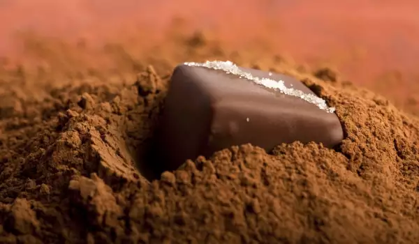 Шоколадови бонбони с какао