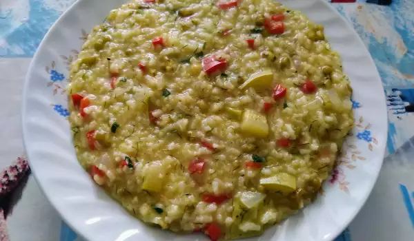 Цветен ориз със зелена соя