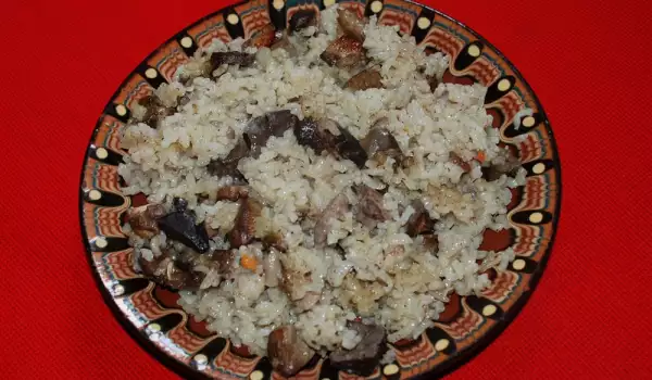 Охлюви с ориз по манастирски