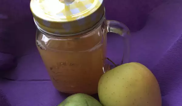 Домашна ябълкова лимонада