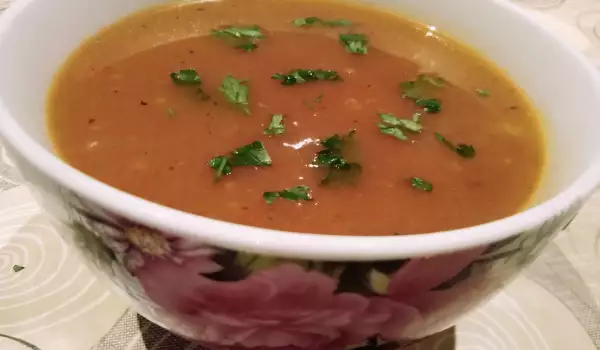 Доматена супа с трахана