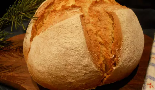 Соден хляб с газирана вода