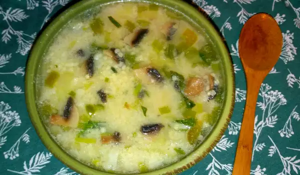 Зеленчукова супа с просо