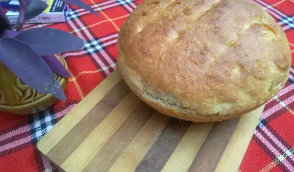 Хляб с квас и царевично брашно