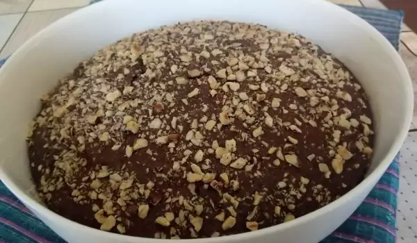Какаов кекс с парченца шоколад