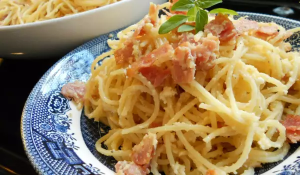 Спагети Карбонара по римска рецепта