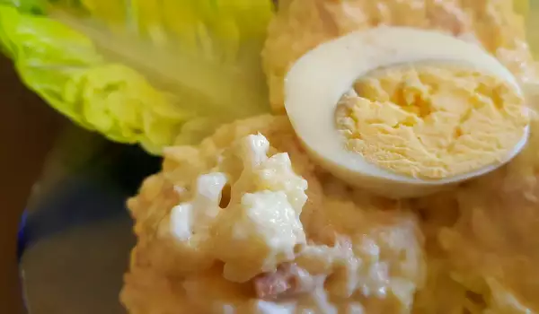 Разядка с карфиол и яйце