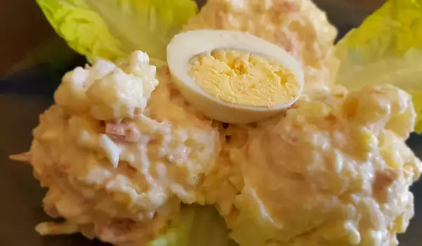 Разядка с карфиол и яйце