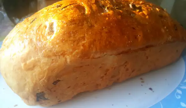 Картофен хляб с лук