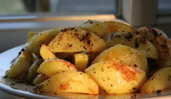 Картофи със сусам