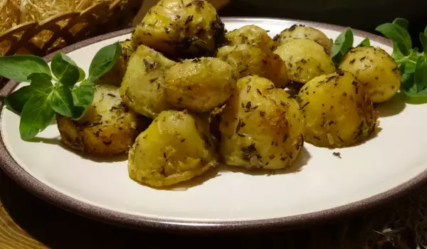 Пресни картофи с хрупкава коричка
