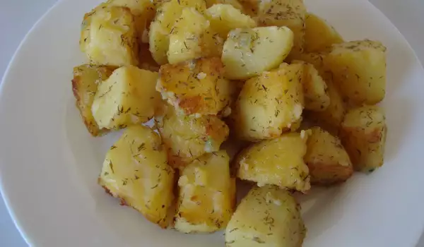 Картофи соте с чесън и копър