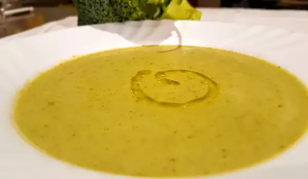 Крем супа от броколи и картоф