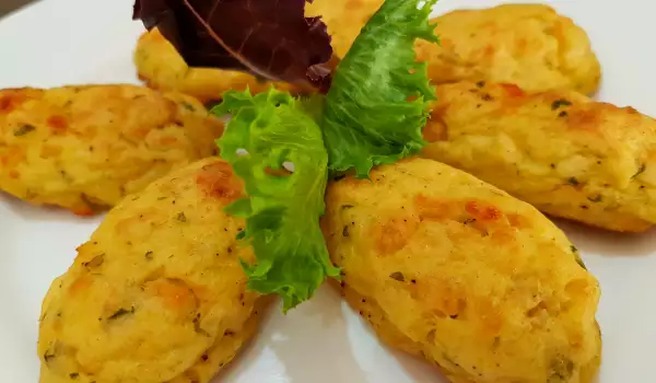 Бързи крокети с картофи, лук и кашкавал