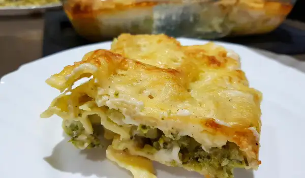 Лазаня с 4 сирена и броколи