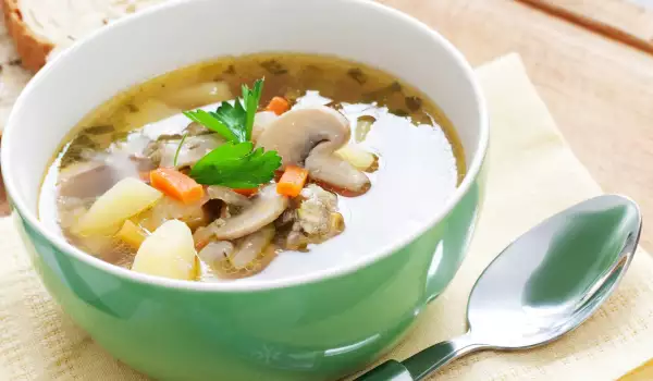 Зеленчукова супа със сметана