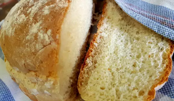 Мързелив хляб без месене