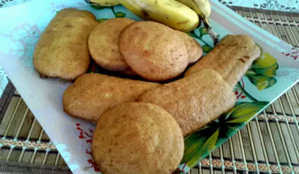 Меки бананови бисквити
