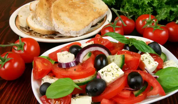Гръцка салата от домати