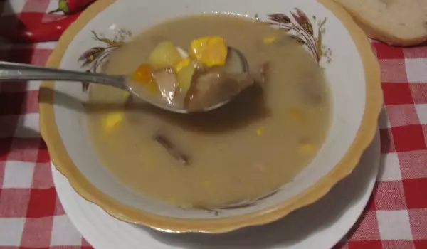 Чешка гъбена супа