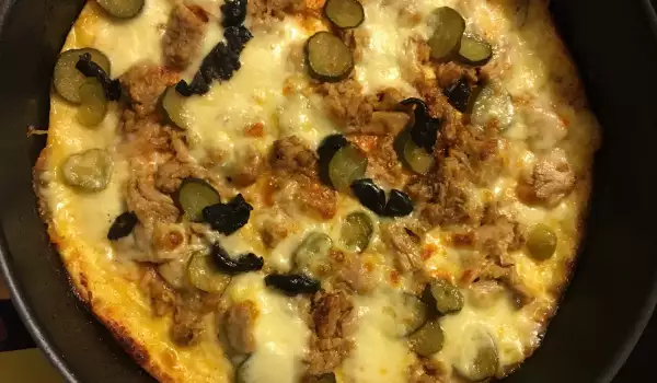 Омлет-пица
