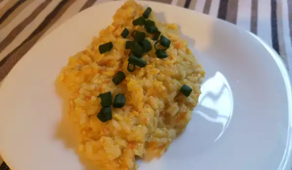 Ориз на тиган с яйца