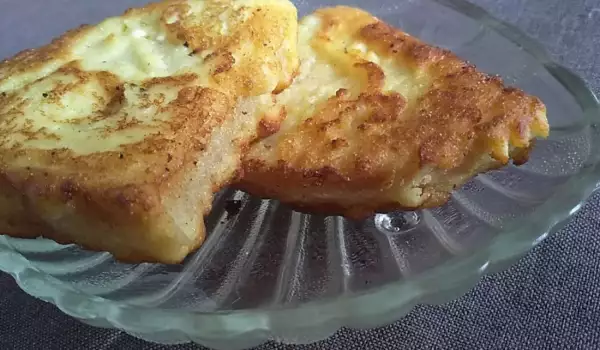Пържени филийки със сирене