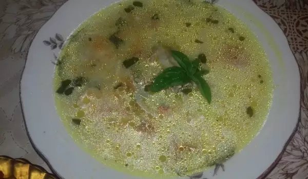 Патешка супа от маншон и вкусна застройка