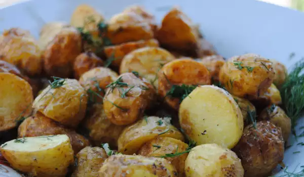 Печени бейби картофи на фурна