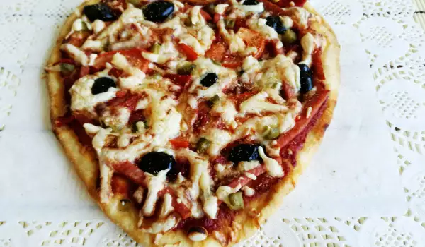Пица Сърце за Свети Валентин
