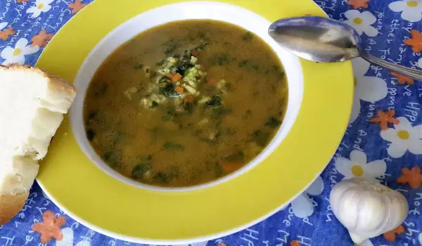 Гъста Спаначена Супа