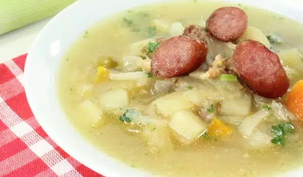 Супа от картофи и лук