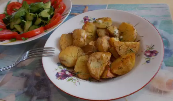 Пържени картофи с гарнитура
