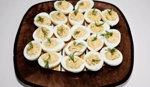 Яйца с майонеза