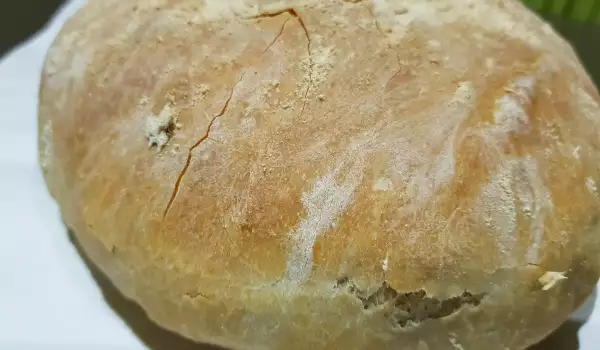 Селски хляб в гювеч