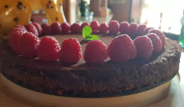 Шоколадова тарта със сметанов крем