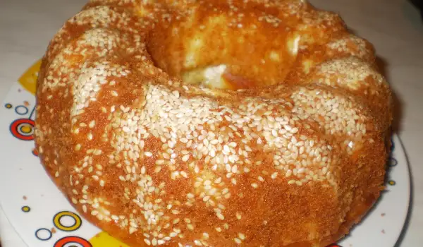 Вкусен солен кекс