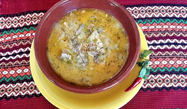Супа от патешки фенер с картофи и ориз